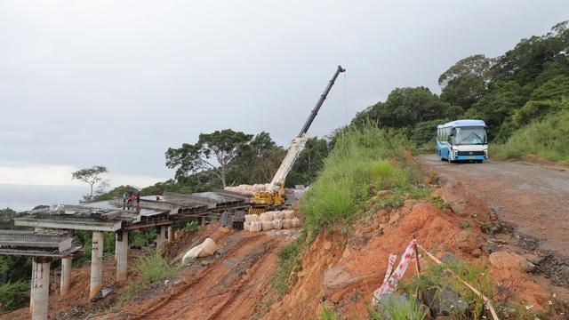 Tiến độ thi công chậm của các công trình cầu trên QL28B tại Lâm Đồng - Ảnh 1. Tiến độ thi công chậm của các công trình cầu trên QL28B tại Lâm Đồng - Ảnh 1.
