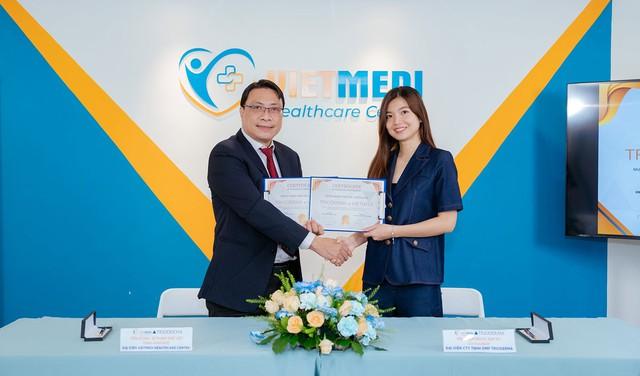 Dược mỹ phẩm Trioderma ký kết hợp tác chiến lược cùng VIETMEDI Healthcare Center- Ảnh 1. Dược mỹ phẩm Trioderma ký kết hợp tác chiến lược cùng VIETMEDI Healthcare Center- Ảnh 1.