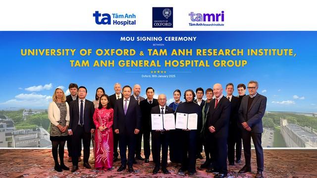 Viện nghiên cứu Tâm Anh và Đại học Oxford hợp tác đào tạo, nghiên cứu - Ảnh 4. Viện nghiên cứu Tâm Anh và Đại học Oxford hợp tác đào tạo, nghiên cứu - Ảnh 4.