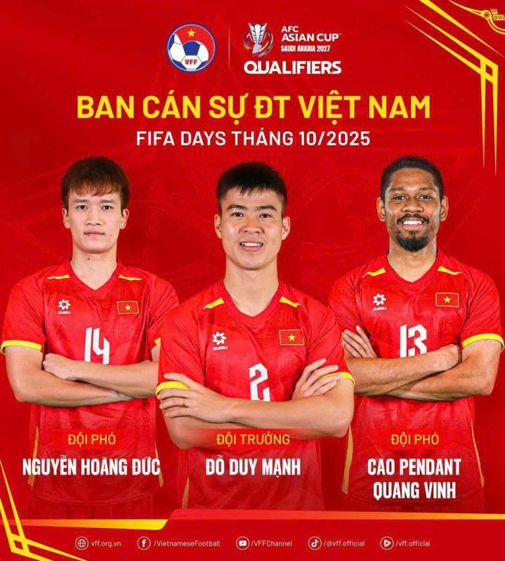 Nóng: Cầu thủ Việt kiều Cao Pendant Quang Vinh làm sếp phó ban cán sự đội tuyển Việt Nam- Ảnh 1.