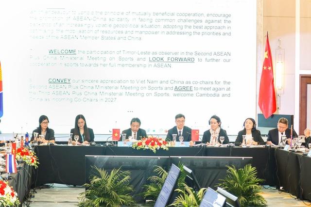 Tuyên bố chung ASEAN - Trung Quốc về thể thao: Vì sự hòa bình, thịnh vượng và nhân văn- Ảnh 1.