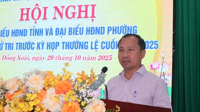 Chủ tịch HĐND tỉnh Đồng Nai tiếp xúc cử tri thành phố Đồng Xoài cũ - Ảnh 3.