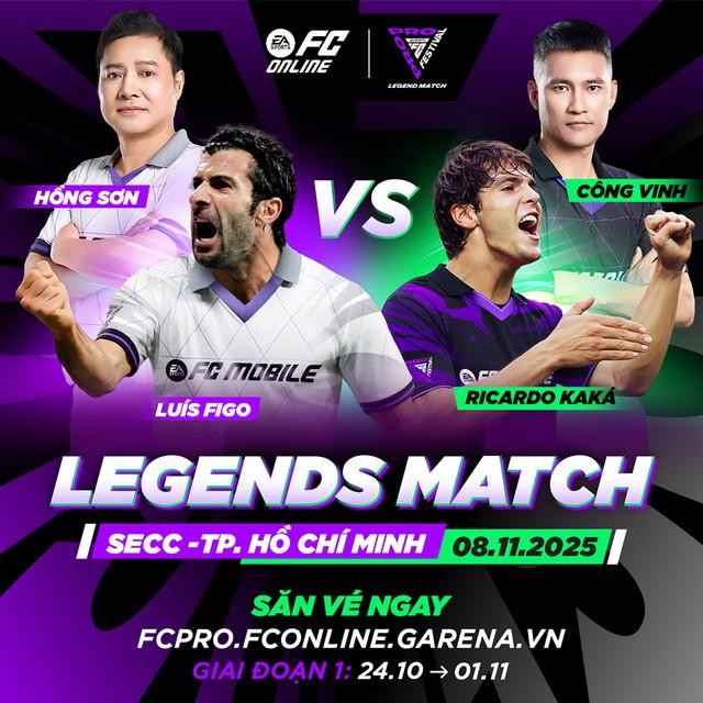 FC Online mời Figo, Kaka về Việt Nam đá giao hữu cùng Hồng Sơn, Công Vinh- Ảnh 1.