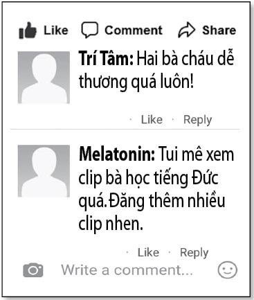 Bà nội U . 90 Học tiếng Đức cùng cháu gái tạo nên hiện tượng mạng xã hội - Ảnh 3. Bà nội U . 90 Học tiếng Đức cùng cháu gái tạo nên hiện tượng mạng xã hội - Ảnh 3.