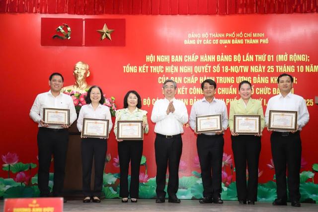 Đảng ủy các cơ quan Đảng TP.HCM: Sắp xếp tổ chức bộ máy giúp giảm chồng chéo - Ảnh 3.
