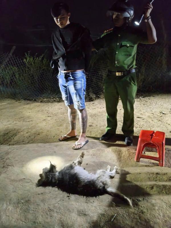 Khánh Hòa: Tạm giữ nghi phạm tàng trữ 3 khẩu súng để đi trộm chó - Ảnh 1.