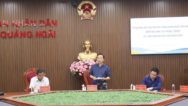 Phó thủ tướng Trần Hồng Hà: Quảng Ngãi phải tính toán đầu tư hạ tầng xương sống- Ảnh 1.