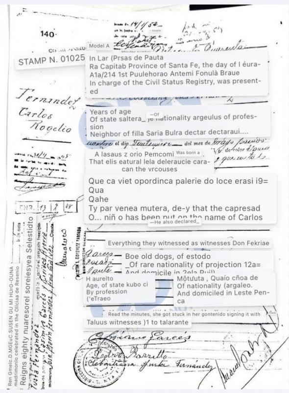 FIFA lộ giấy khai sinh gốc của ông nội cầu thủ nhập tịch lậu: Người Argentina, Malaysia đã rất sai- Ảnh 4. FIFA lộ giấy khai sinh gốc của ông nội cầu thủ nhập tịch lậu: Người Argentina, Malaysia đã rất sai- Ảnh 4.