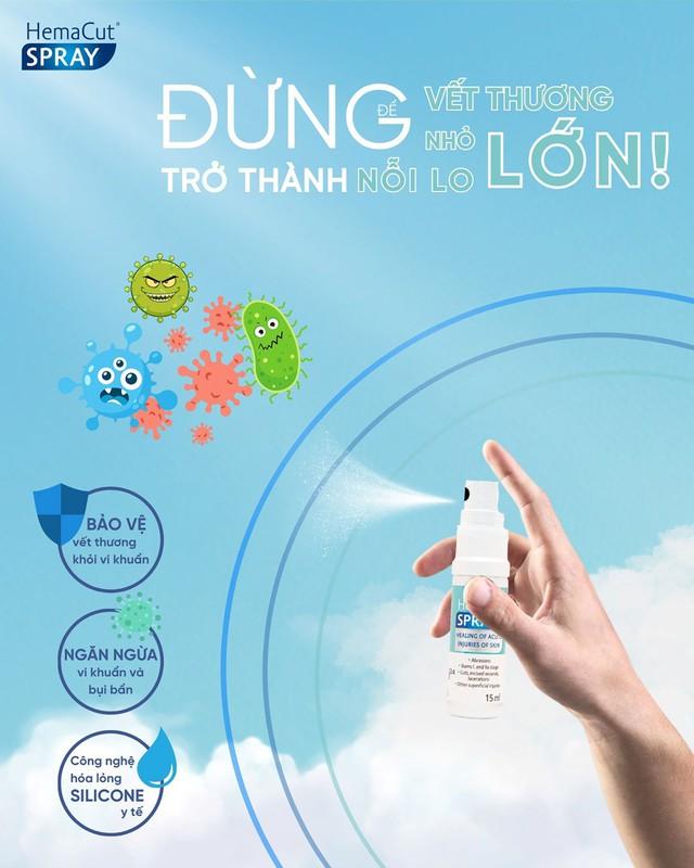 Xịt vết thương là gì? Có thật sự giúp vết thương mau lành, ngừa sẹo hiệu quả?- Ảnh 3.