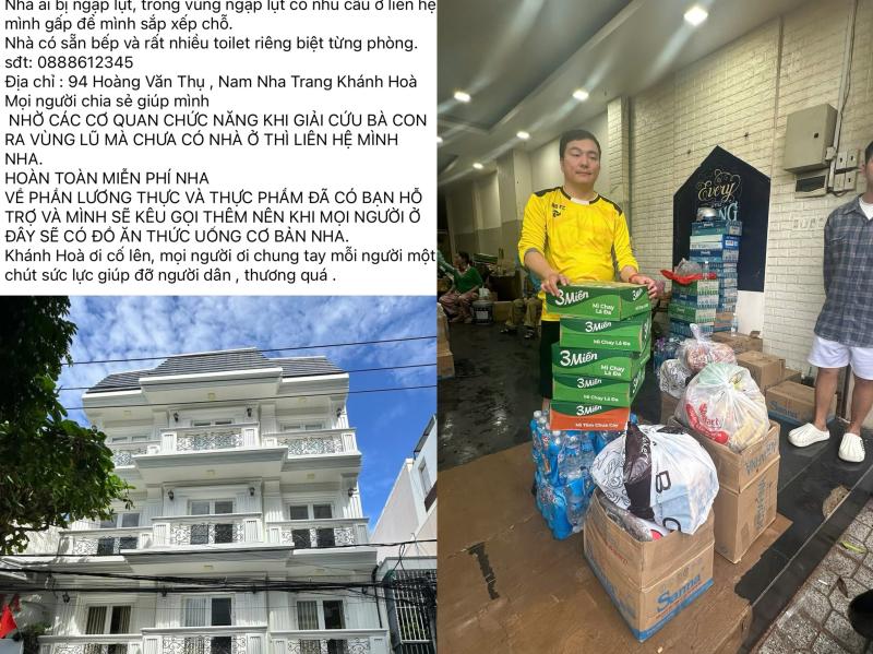 Ngập lụt Khánh Hòa, Đắk Lắk: Ấm áp nhà mới mua để người dưng tránh lũ- Ảnh 1. Ngập lụt Khánh Hòa, Đắk Lắk: Ấm áp nhà mới mua để người dưng tránh lũ- Ảnh 1.