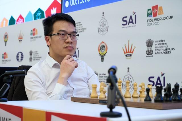 Lê Quang Liêm dừng bước ở World Cup cờ vua 2025 sau loạt đấu tie-break cân não- Ảnh 2.
