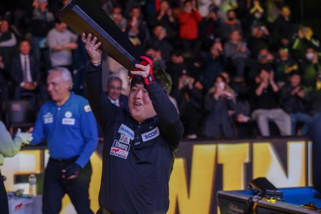 Bảng xếp hạng billiards mới nhất: Cho Myung-woo lên số 1, Caudron áp sát Trần Quyết Chiến- Ảnh 1.