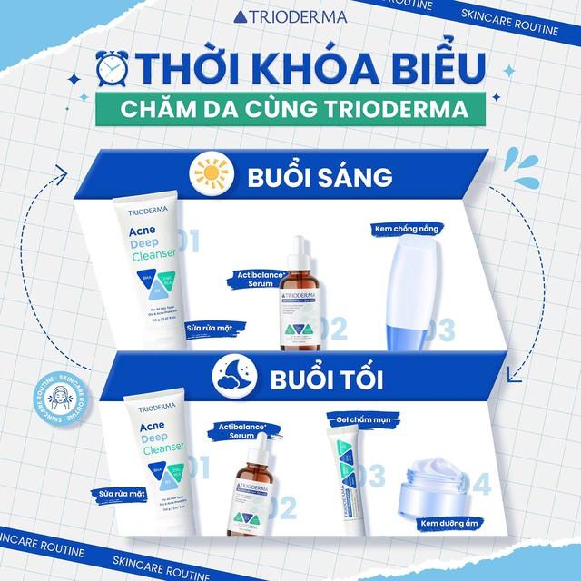 Hướng dẫn sử dụng serum giúp ngừa mụn Trioderma đúng chuẩn chuyên gia cho da khỏe đẹp - Ảnh 9.
