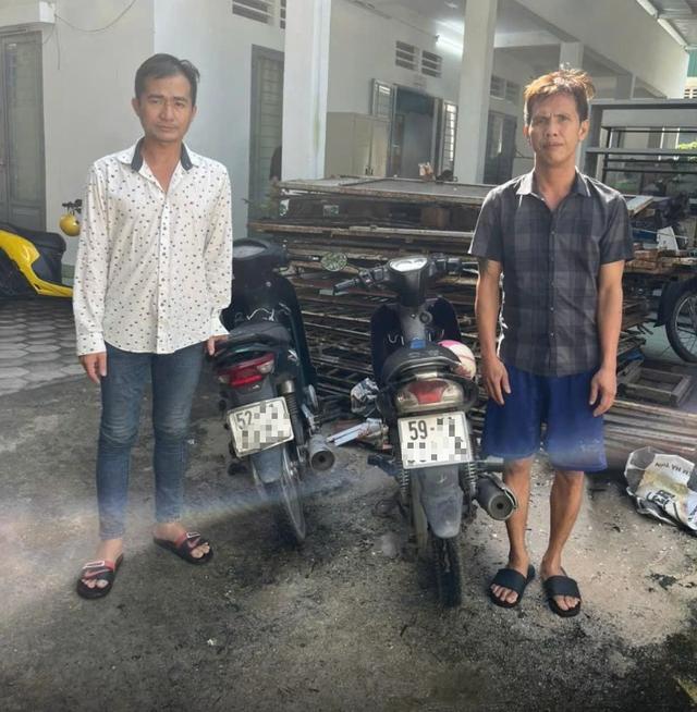 Trộm xe máy liên tục, công an bắt nóng trong 18 giờ - Ảnh 1.