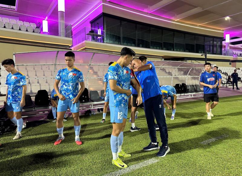 Tiền vệ Việt kiều Trần Thành Trung tăng tốc cùng U.23 Việt Nam: Giấc mơ SEA Games 33- Ảnh 3. Tiền vệ Việt kiều Trần Thành Trung tăng tốc cùng U.23 Việt Nam: Giấc mơ SEA Games 33- Ảnh 3.