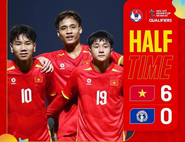 Bảng xếp hạng vòng loại U.17 châu Á mới nhất: Việt Nam qua mặt Malaysia, chiếm ngôi đầu ngoạn mục- Ảnh 2. Bảng xếp hạng vòng loại U.17 châu Á mới nhất: Việt Nam qua mặt Malaysia, chiếm ngôi đầu ngoạn mục- Ảnh 2.