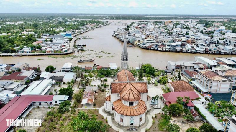 Phục dựng chợ nổi Cái Bè tại lễ hội Làng cổ Đông Hòa Hiệp, Đồng Tháp- Ảnh 1.
