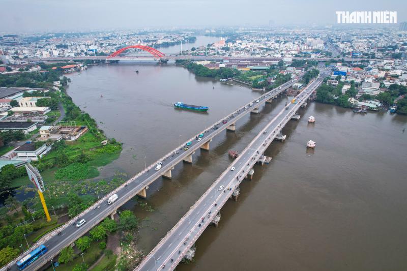Cầu Bình Triệu 1 chính thức thông xe sau khi nâng tĩnh không lên hơn 1 mét- Ảnh 11. Cầu Bình Triệu 1 chính thức thông xe sau khi nâng tĩnh không lên hơn 1 mét- Ảnh 11.