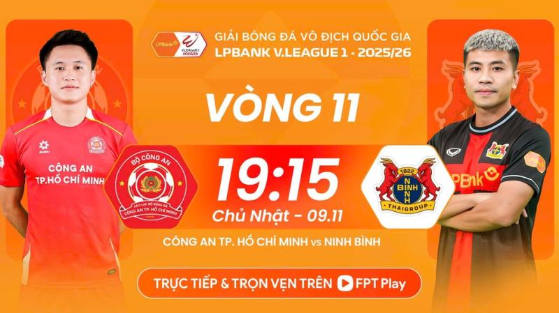 Lịch thi đấu hôm nay: Ninh Bình đại chiến CLB CA TP.HCM, quyết không để đội CAHN bắt kịp- Ảnh 1.