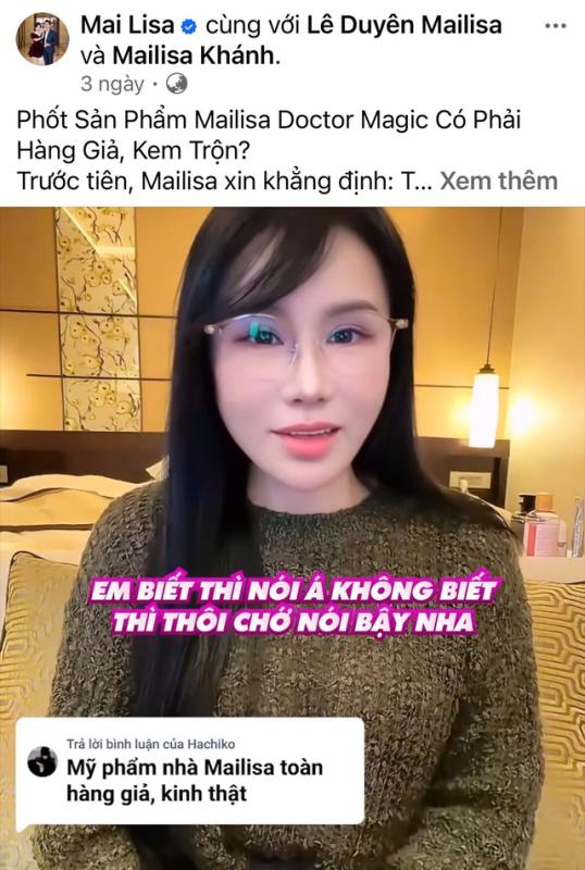Thẩm mỹ viện Mailisa từng bán mỹ phẩm gì?- Ảnh 4. Thẩm mỹ viện Mailisa từng bán mỹ phẩm gì?- Ảnh 4.