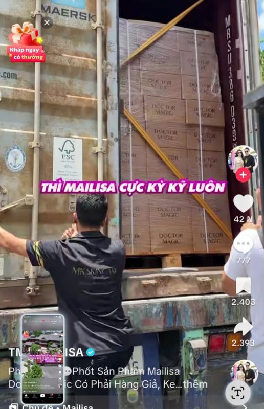 TP.HCM: Kết quả hậu kiểm mỹ phẩm do thẩm mỹ viện Mailisa buôn bán - Ảnh 2.