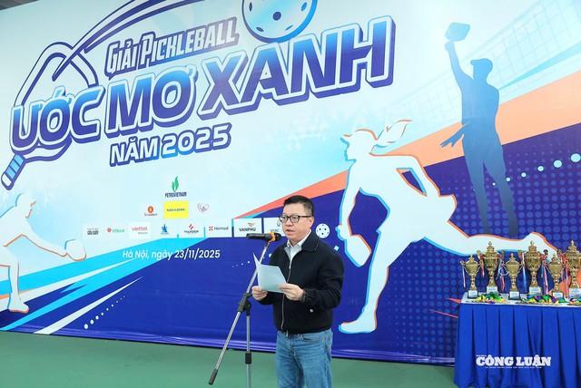 Giải pickleball 'Ước Mơ Xanh' hướng về đồng bào miền Trung và Tây nguyên - Ảnh 1.