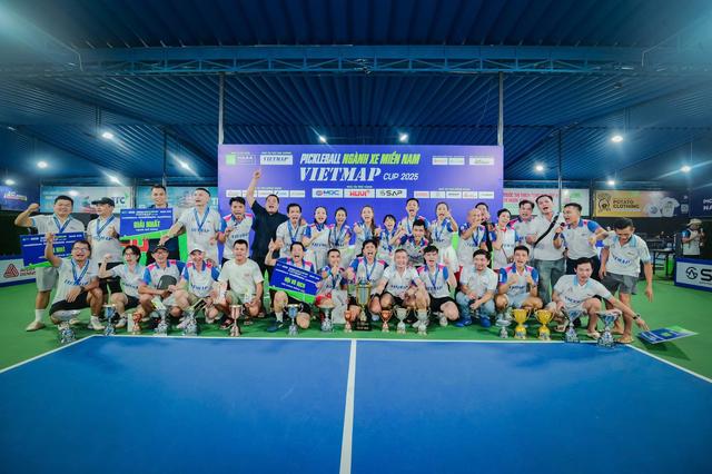 Giải pickleball ngành xe miền Nam khép lại bằng hành trình thiện nguyện- Ảnh 1. Giải pickleball ngành xe miền Nam khép lại bằng hành trình thiện nguyện- Ảnh 1.