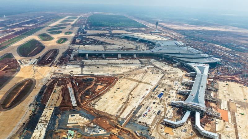 Cận cảnh sân bay Long Thành 1 tháng trước ngày đón chuyến bay đầu tiên- Ảnh 2.