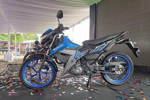 Xe côn tay Suzuki Satria 2026 sản xuất tại Indonesia sẽ xuất khẩu sang Việt Nam - Ảnh 1.
