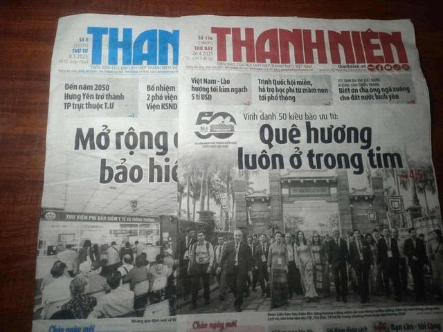 Thanh Niên và tôi: Hành trình niềm vui tuổi già bên những trang báo - Ảnh 1. Thanh Niên và tôi: Hành trình niềm vui tuổi già bên những trang báo - Ảnh 1.