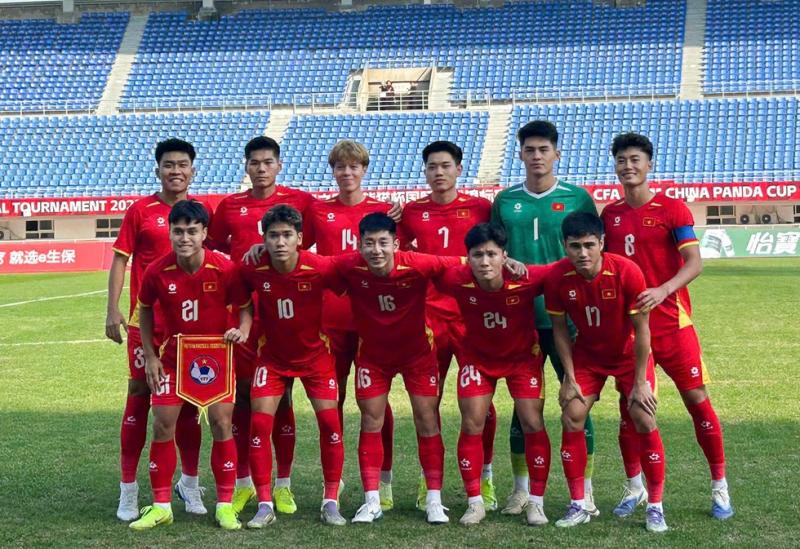 U.23 Việt Nam tiến bộ đáng kể về mặt thể hình và thể lực