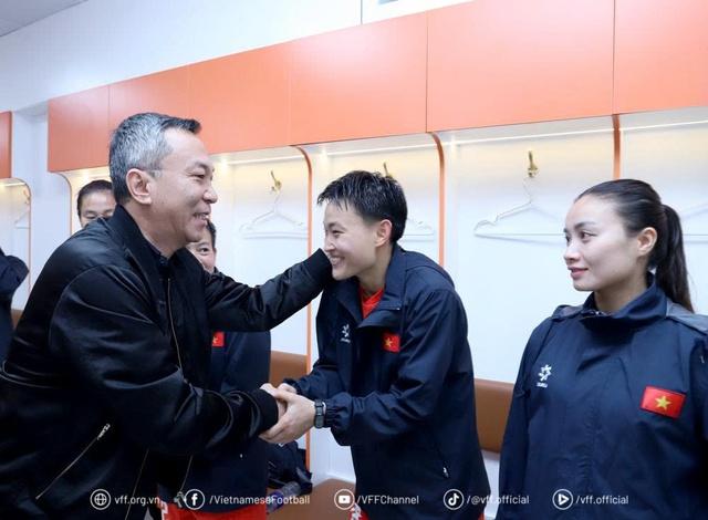 Chủ tịch VFF giao nhiệm vụ quan trọng: Đội tuyển nữ Việt Nam bảo vệ thành công HCV SEA Games- Ảnh 1. Chủ tịch VFF giao nhiệm vụ quan trọng: Đội tuyển nữ Việt Nam bảo vệ thành công HCV SEA Games- Ảnh 1.
