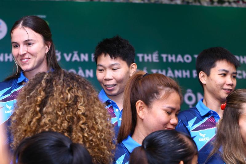 CLB nữ TP.HCM tái hợp 'người hùng World Cup', quyết thắng ở Cúp C1 nữ châu Á- Ảnh 5. CLB nữ TP.HCM tái hợp 'người hùng World Cup', quyết thắng ở Cúp C1 nữ châu Á- Ảnh 5.