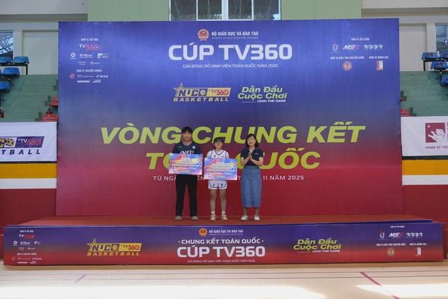 Ấn tượng giải bóng rổ sinh viên toàn quốc 2025 - Cúp TV360- Ảnh 3. Ấn tượng giải bóng rổ sinh viên toàn quốc 2025 - Cúp TV360- Ảnh 3.