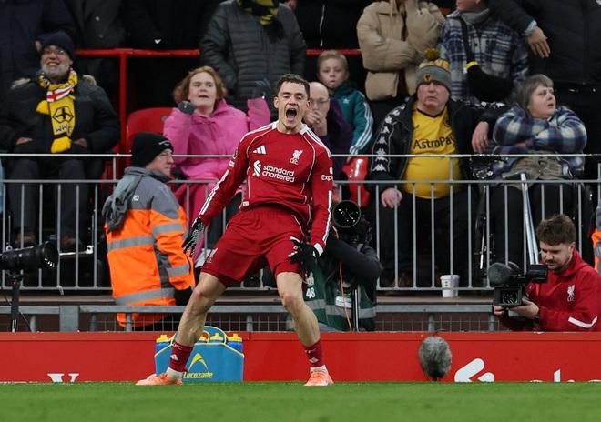 ‘Bom tấn’ Florian Wirtz làm điều đặc biệt, Liverpool đánh bại Wolves: Vẫn khó đuổi kịp Arsenal- Ảnh 3.