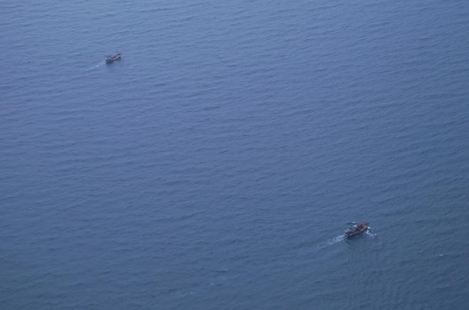 Thủy phi cơ DHC-6 tuần tra kiểm soát chống khai thác IUU trên vùng biển phía nam- Ảnh 5. Thủy phi cơ DHC-6 tuần tra kiểm soát chống khai thác IUU trên vùng biển phía nam- Ảnh 5.