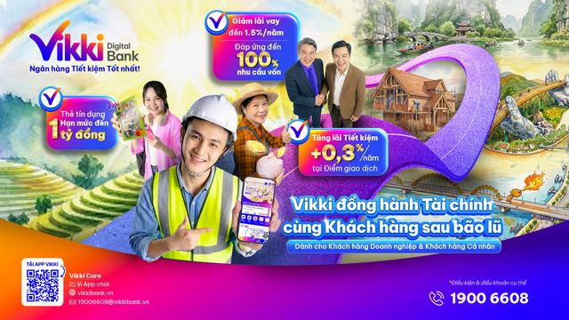 Vikki Bank hỗ trợ tài chính cho bà con vùng lũ- Ảnh 1. Vikki Bank hỗ trợ tài chính cho bà con vùng lũ- Ảnh 1.
