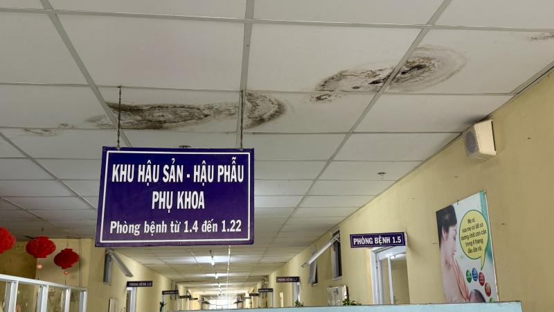 TP.HCM: Khoa phụ sản Bệnh viện đa khoa Bình Dương hư hỏng, dột nát nghiêm trọng - Ảnh 9.