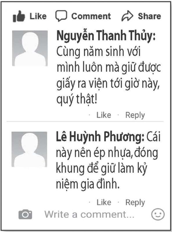 Tờ giấy ra viện được người mẹ giữ suốt 37 năm - Ảnh 4.
