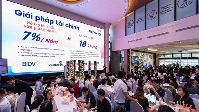 Nguồn cung hoàn thiện khan hiếm, MT Eastmark City “bùng nổ” giao dịch ngày mở bán - Ảnh 2. Nguồn cung hoàn thiện khan hiếm, MT Eastmark City “bùng nổ” giao dịch ngày mở bán - Ảnh 2.