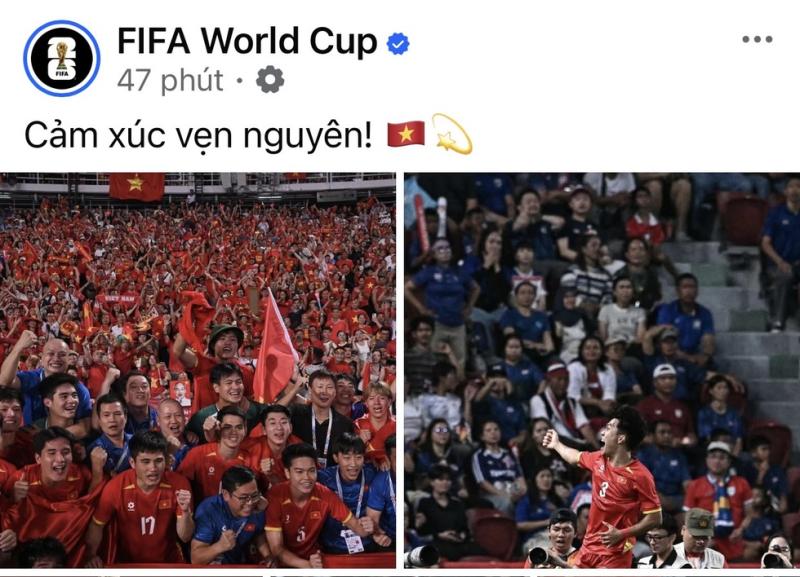 FIFA rưng rưng cảm xúc vì U.22 Việt Nam giành HCV, thầy Kim nói những điều tuyệt hay…- Ảnh 1.