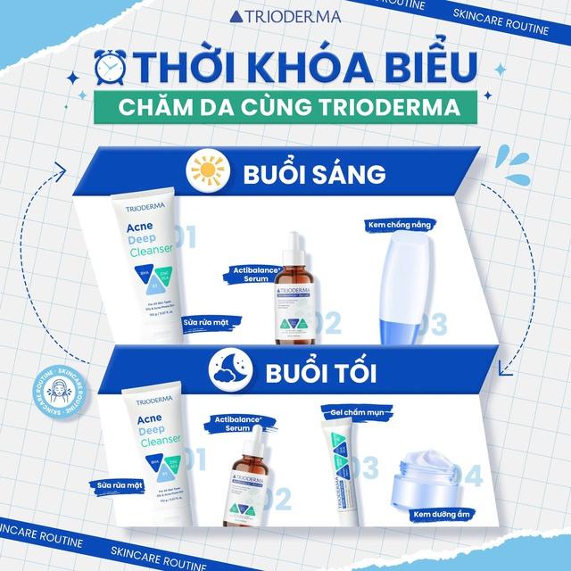 Da mụn nặng cỡ nào cũng ‘chào thua’ trước routine skincare với dược mỹ phẩm Trioderma- Ảnh 3.