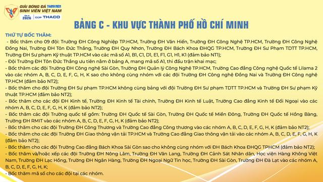 Lịch thi đấu mới nhất TNSV THACO cup 2026: Tất cả đều được phát trực tiếp, xem ở đâu?- Ảnh 13. Lịch thi đấu mới nhất TNSV THACO cup 2026: Tất cả đều được phát trực tiếp, xem ở đâu?- Ảnh 13.