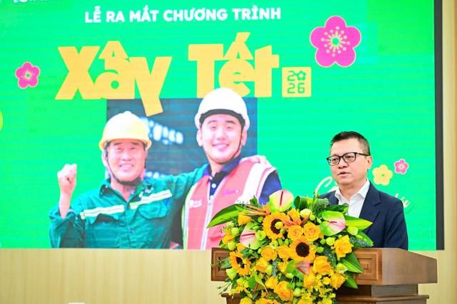 Chương trình "Xây tết 2026" tặng 30.000 phần quà cho công nhân lao động- Ảnh 1. Chương trình "Xây tết 2026" tặng 30.000 phần quà cho công nhân lao động- Ảnh 1.