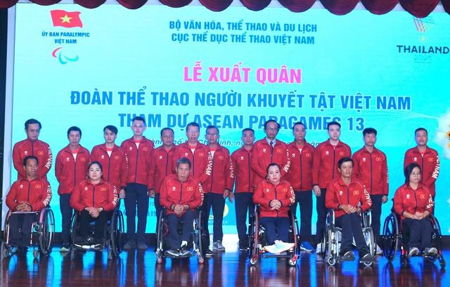 Phó thủ tướng Mai Văn Chính giao nhiệm vụ cho đoàn thể thao người khuyết tật Việt Nam - Ảnh 2. Phó thủ tướng Mai Văn Chính giao nhiệm vụ cho đoàn thể thao người khuyết tật Việt Nam - Ảnh 2.
