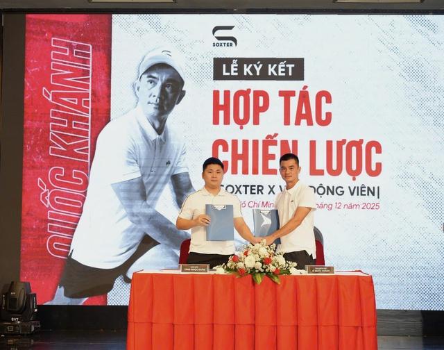 Lý Hoàng Nam chia vui với 'vua lưới' Lê Quốc Khánh vì có bước tiến mới trong sự nghiệp- Ảnh 1. Lý Hoàng Nam chia vui với 'vua lưới' Lê Quốc Khánh vì có bước tiến mới trong sự nghiệp- Ảnh 1.