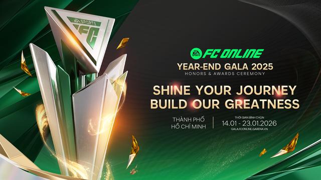FC Online Year-End GALA 2025: Vinh danh một hành trình đáng nhớ- Ảnh 1. FC Online Year-End GALA 2025: Vinh danh một hành trình đáng nhớ- Ảnh 1.