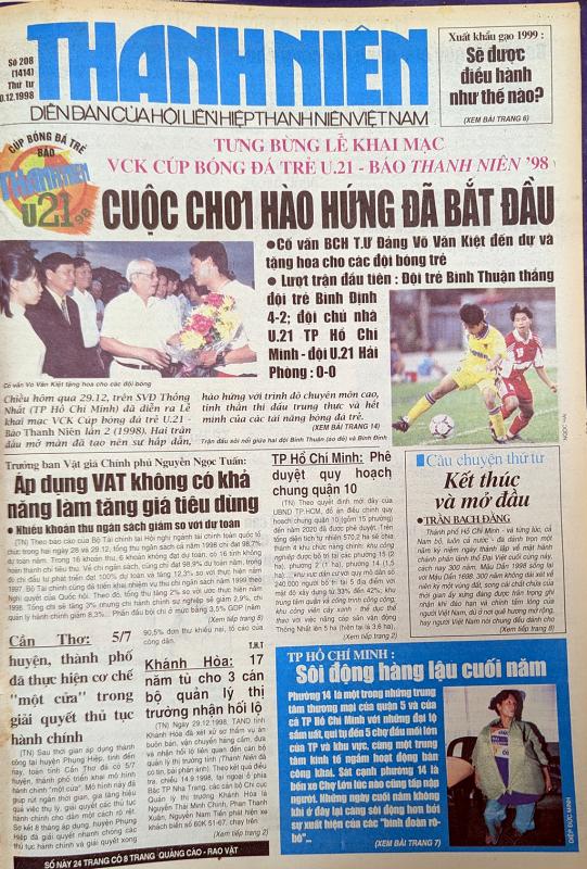 U.21 Báo Thanh Niên bệ phóng tài năng cho bóng đá Việt Nam- Ảnh 1. U.21 Báo Thanh Niên bệ phóng tài năng cho bóng đá Việt Nam- Ảnh 1.