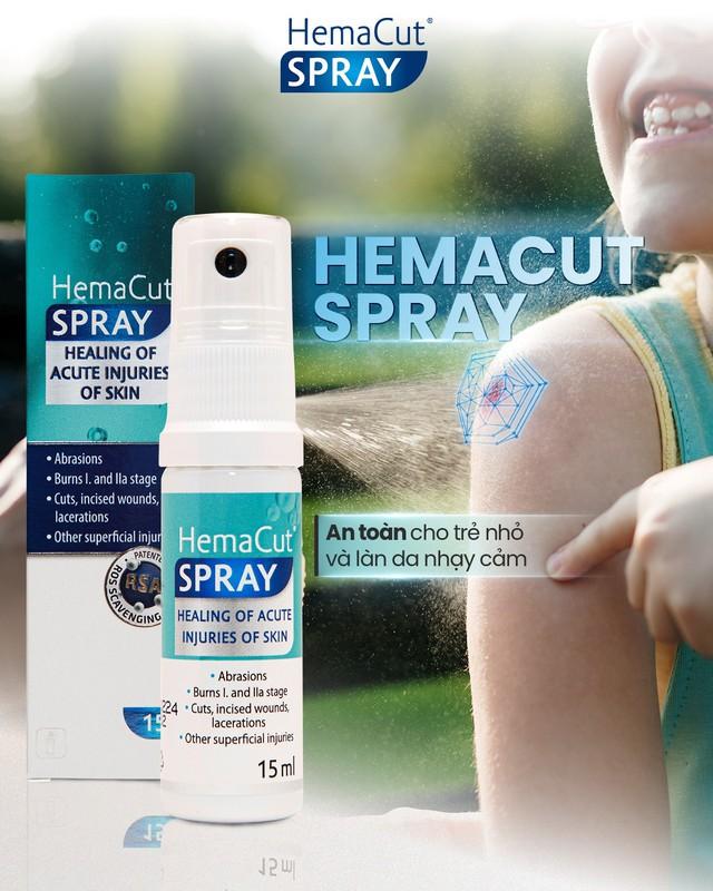 Xịt hỗ trợ lành thương HemaCut Spray mua ở đâu chính hãng, giá tốt? - Ảnh 5.