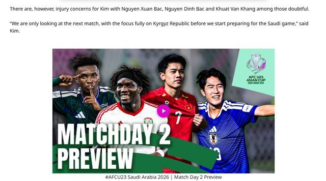'Đình Bắc và Văn Khang chưa chắc ra sân': AFC cập nhật nóng nhưng nhầm lẫn nghiêm trọng  - Ảnh 2.